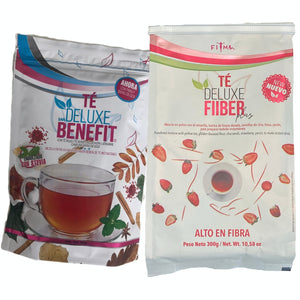Kit Té Deluxe Benefit + Te Deluxe Fiiber Plus - Magic Hair Oficial