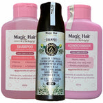 Kit Shampoo para Caspa + Shampoo Acondicionador para Crecer Cabello Seco | Magic Hair
