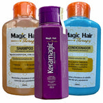 Kit Keratina Keramagic Alisador + Champu Acondicionador Crecimiento | Magic Hair - Magic Hair Oficial