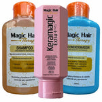 Kit Keratina Keramagic Extra + Champú Acondicionador Crecimiento | Magic Hair