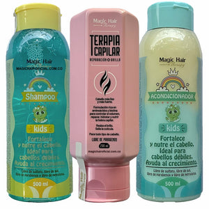 Hair Repair Therapy Kit + Conditioner Shampoo Kids Children | magic hair