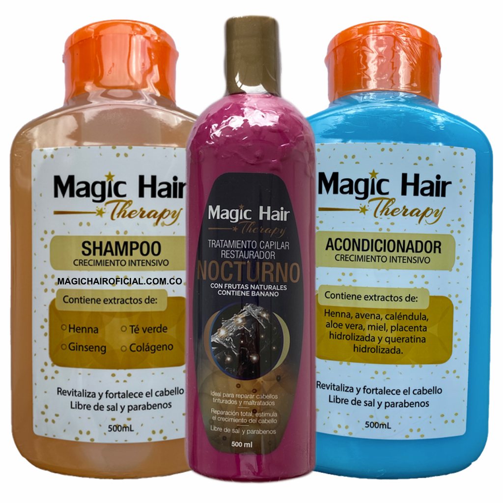 Kit Crecimiento Cabello + Tratamiento Nocturno | Magic Hair - Magic Hair Oficial