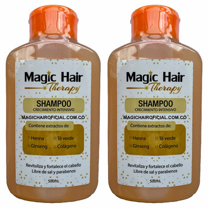 Kit Crecimiento Cabello 2 Shampoo sin Sal | Magic Hair - Magic Hair Oficial