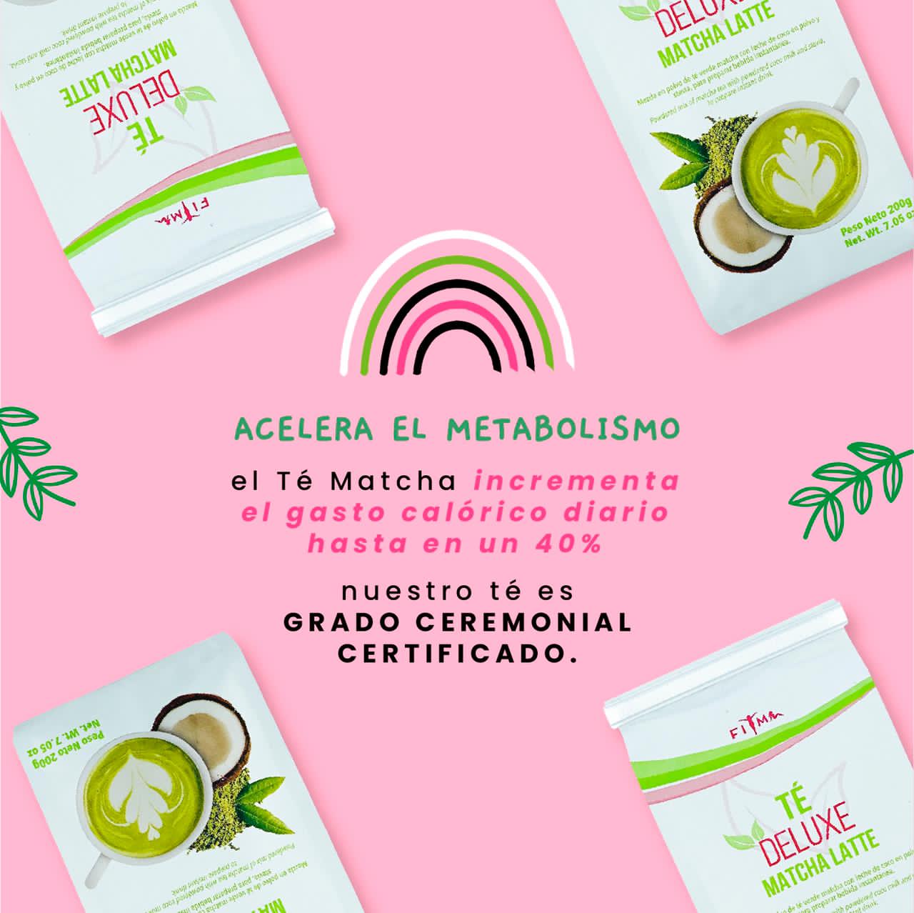 Té Deluxe Matcha Latte - Magic Hair Oficial