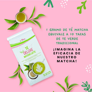 Té Deluxe Matcha Latte - Magic Hair Oficial