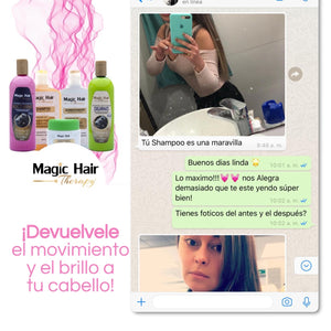 Shampoo Crecimiento del Cabello sin Sal | Magic Hair | Magia en tu Cabello Shampoo Magic Hair Magic Hair Oficial