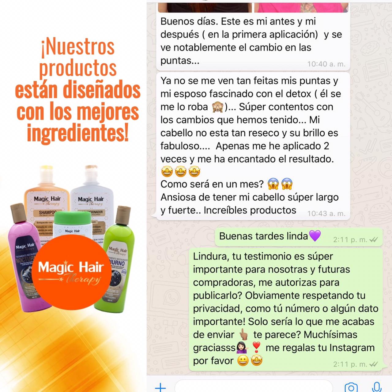 Crema para Peinar | Magic Hair | Magia en tu Cabello Crema para Peinar Magic Hair Magic Hair Oficial