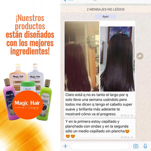 Kit Ultragold Anticaída Cabello + Cápsulas Colágeno Biotina | Magic Hair | Magia en tu Cabello Kit Magic Hair Magic Hair Oficial