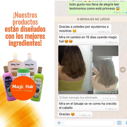 Kit Crecimiento Cabello Largo | Magic Hair | Magia en tu Cabello Kit Magic Hair Magic Hair Oficial