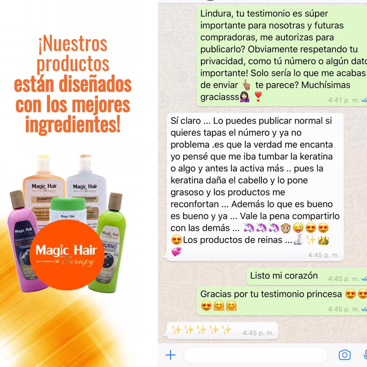 Kit Tratamientos para el Cabello Diurno + Boom | Magic Hair | Magia en tu Cabello Kit Magic Hair Magic Hair Oficial