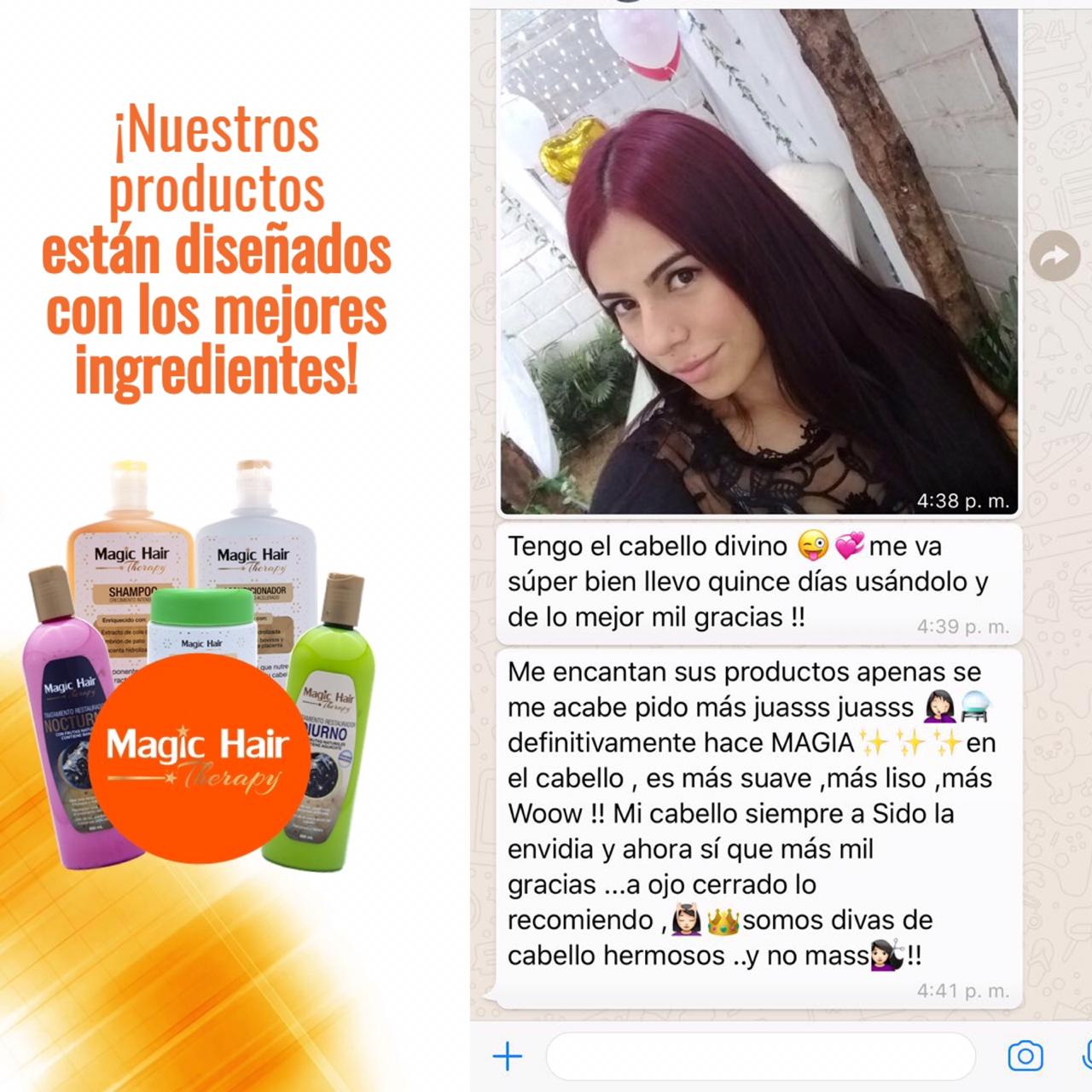 Kit Tratamientos para el Cabello Diurno + Boom | Magic Hair | Magia en tu Cabello Kit Magic Hair Magic Hair Oficial