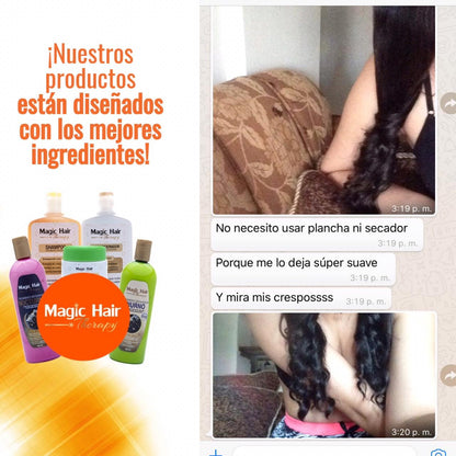 Tratamientos para el  Cabello + Crema Peinar Detox | Magic Hair | Magia en tu Cabello - Magic Hair Oficial