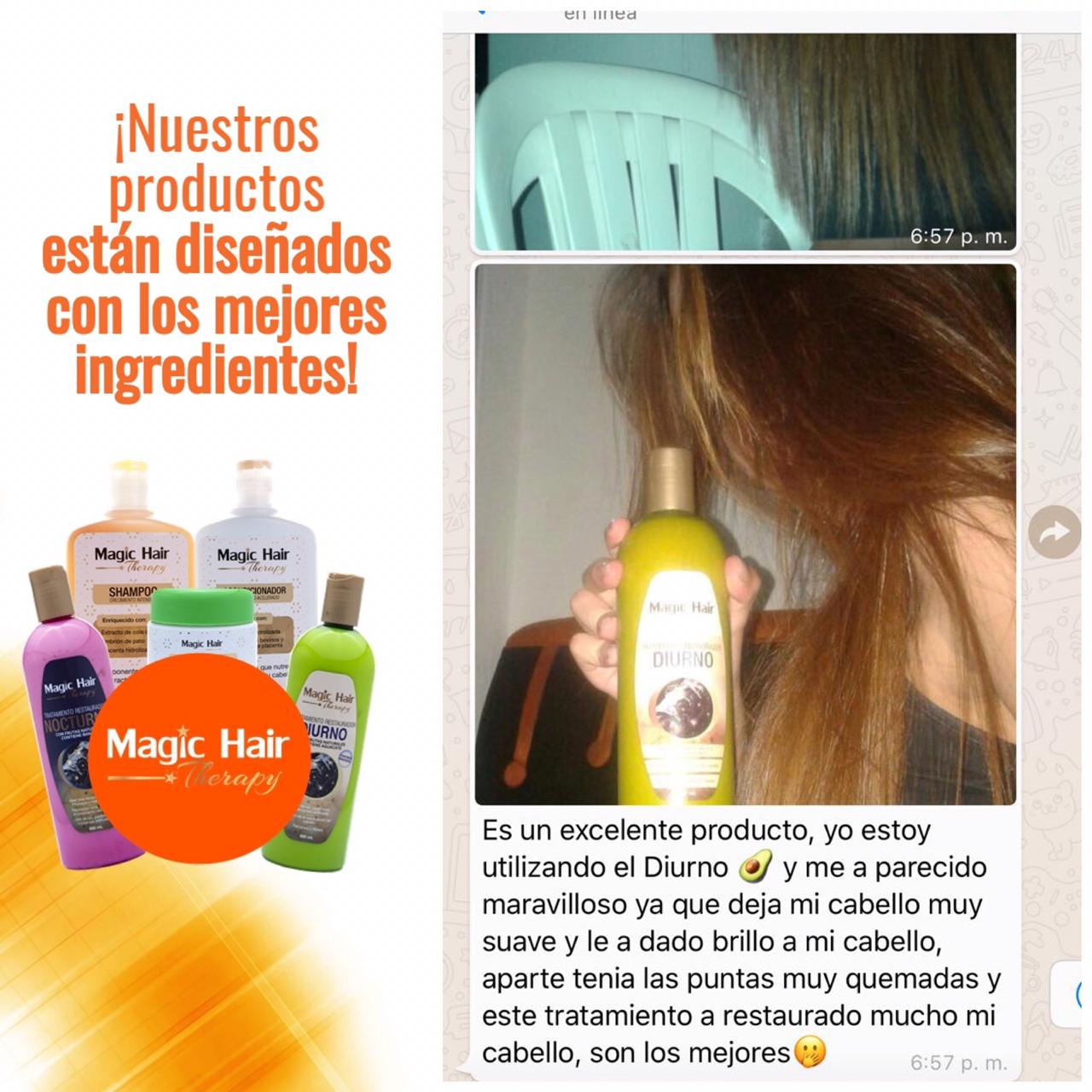 Kit Tratamientos para el Cabello Diurno + Boom | Magic Hair | Magia en tu Cabello Kit Magic Hair Magic Hair Oficial