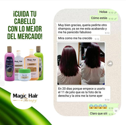 Shampoo Crecimiento del Cabello sin Sal | Magic Hair | Magia en tu Cabello Shampoo Magic Hair Magic Hair Oficial