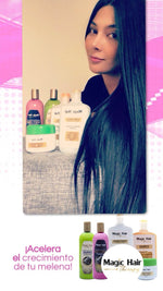 Kit Ultra Gold Crecimiento Cabello + Cápsulas Colágeno Biotina | Magic Hair | Magia en tu Cabello Kit Magic Hair Magic Hair Oficial