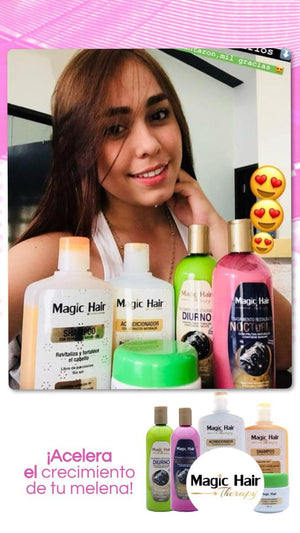 Kit Crecimiento Cabello Mega Completo + BOOM + Colágeno | Magic Hair | Magia en tu Cabello Kit Magic Hair Magic Hair Oficial