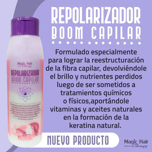 Kit Ultra Gold Boom Reparación Cabello + Cápsulas Colágeno Biotina | Magic Hair | Magia en tu Cabello Kit Magic Hair Magic Hair Oficial