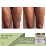 Gel Reductor Anticelulitis + Papel Osmótico Yodado Kit Class Gold Magic Hair Oficial