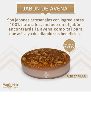 Kit Jabón Avena y Acondicionador Crecimiento Cabello | Magic Hair