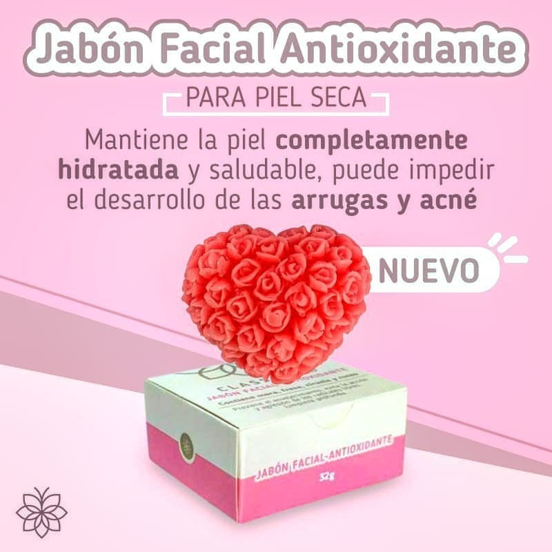 Jabon Facial Antioxidante Piel Mixta | Class Gold | ClassGold Jabón Facial Class Gold Magic Hair Oficial