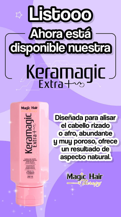 Kit Keratina Keramagic Extra + Champú Acondicionador Crecimiento | Magic Hair