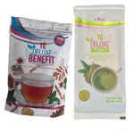 kit Té Deluxe Benefit + Té Deluxe Matcha - Magic Hair Oficial