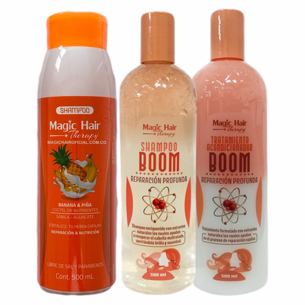 Kit Reparacion Shampoo y Acondicionador + Shampoo Anticaida