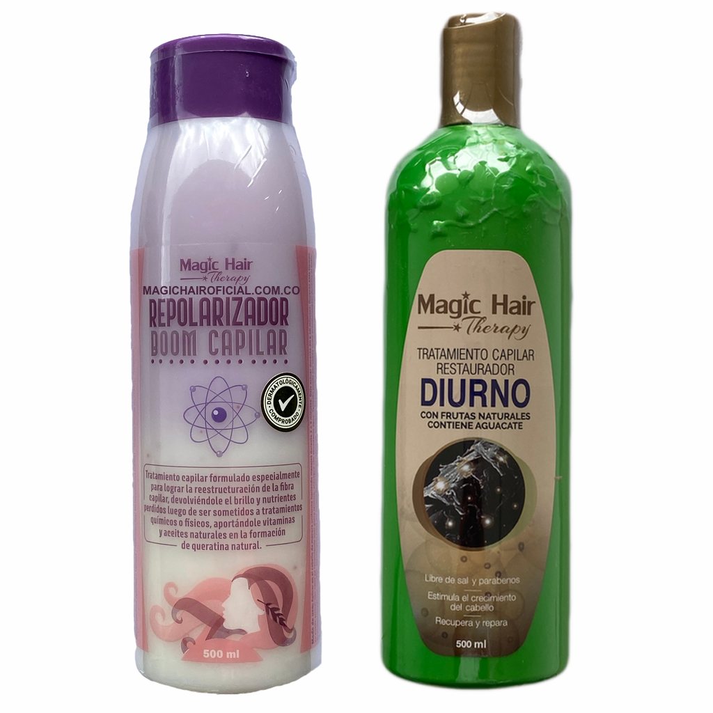 Kit Tratamientos para el Cabello Diurno + Boom | Magic Hair - Magic Hair Oficial