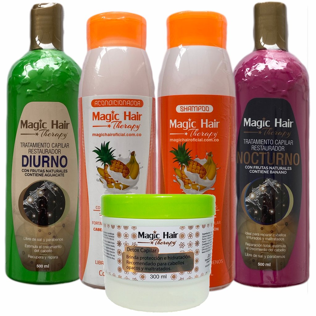 Kit Anticaída Cabello Completo Gold | Magic Hair - Magic Hair