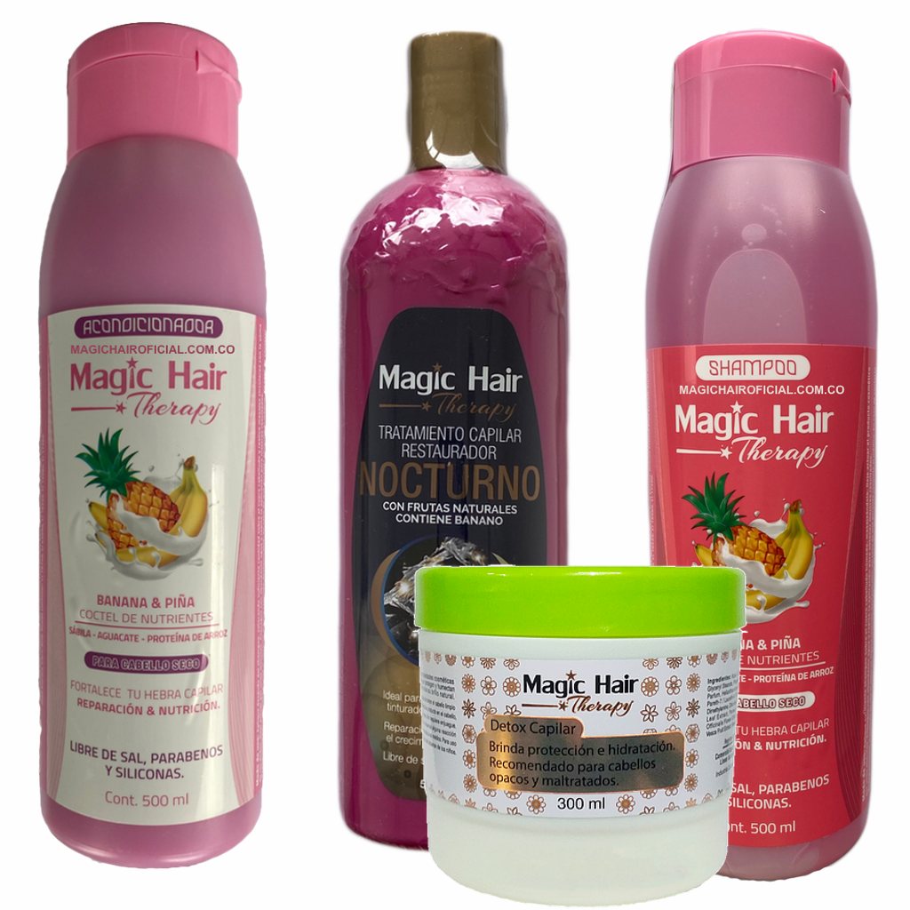 Kit Anticaída Cabello Seco Platinum