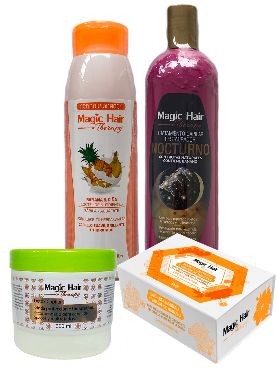 Kit Anticaída Cabello Platinum | Magic Hair | Magia en tu Cabello Kit Magic Hair Magic Hair Oficial