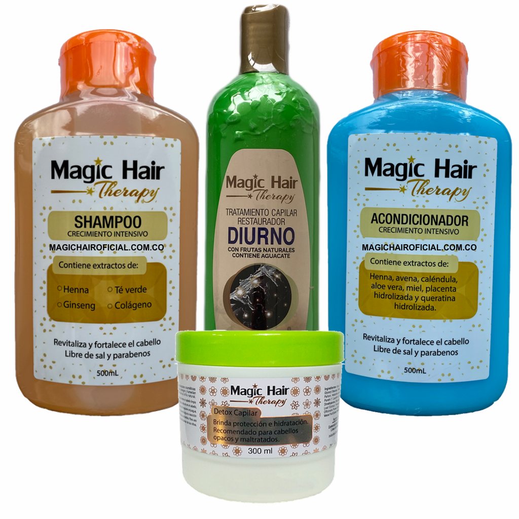 Kit Crecimiento Cabello Platinum | Magic Hair - Magic Hair Oficial