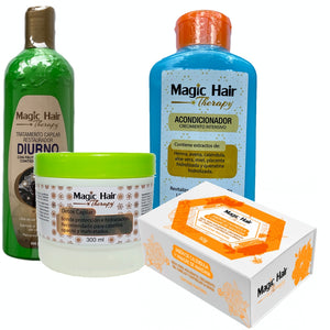 Kit Crecimiento Cabello Platinum | Magic Hair | Magia en tu Cabello Kit Magic Hair Magic Hair Oficial