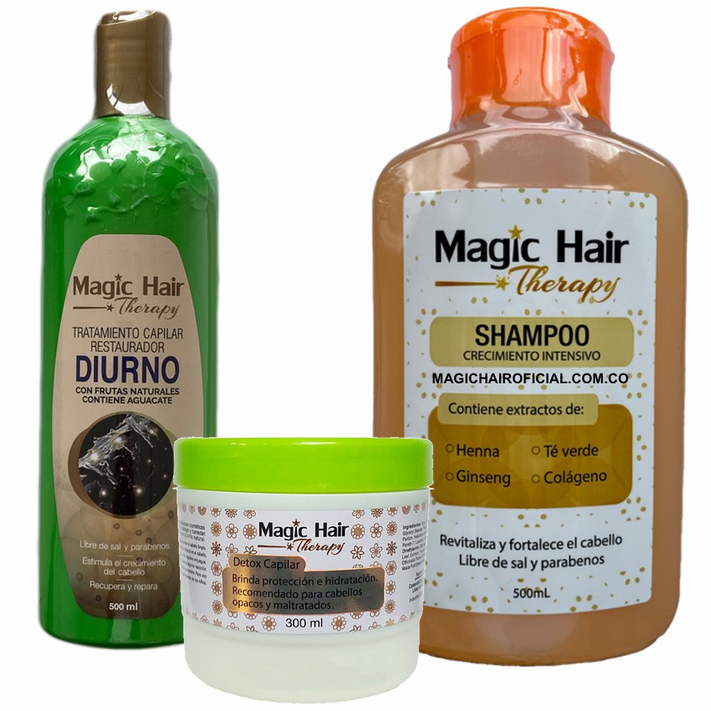 Kit Crecimiento Cabello Largo | Magic Hair | Magia en tu Cabello - Magic Hair Oficial