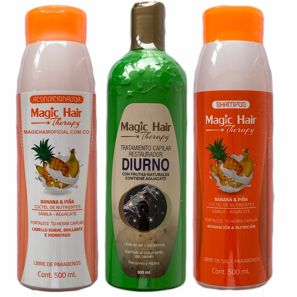 Kit Anticaida Cabello Tratamiento Diurno | Magic Hair - Magic Hair Oficial
