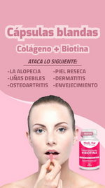Colágeno Natural + Biotina en Cápsulas | Magic Hair | Magia en tu Cabello Colágeno Magic Hair Magic Hair Oficial