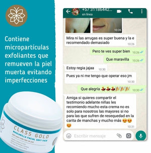 Kit Mascarilla Facial de Arcilla + Mascarilla Soft Face | Class Gold Mascarilla Class Gold Magic Hair Oficial
