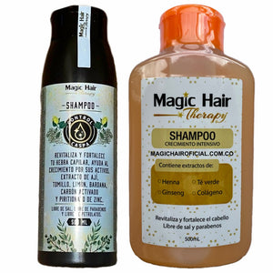 Kit Anticaspa Cabello + Shampoo Crecimiento | Magic Hair - Magic Hair Oficial